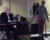 EventZon DJ plays piano for fantastic Jazz Singer
