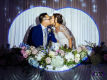 Congratulating a newly married couple